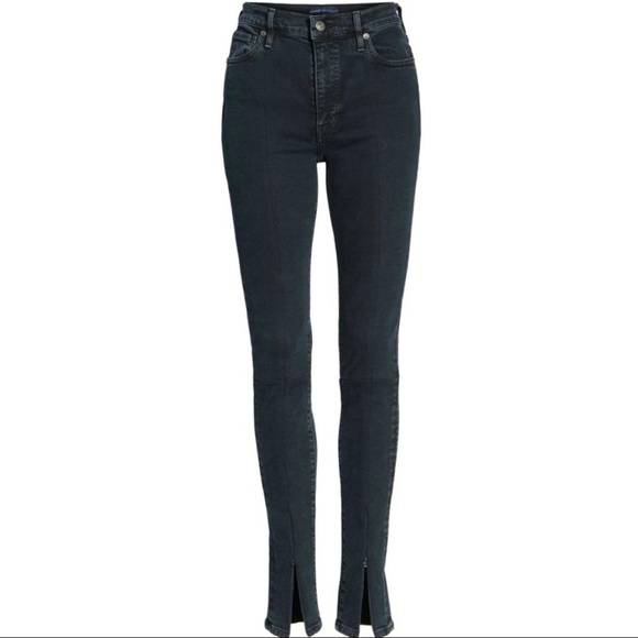 ❌SOLD❌LEVIS SILVER High Rise Skinny Jeans - Picture 4 of 9